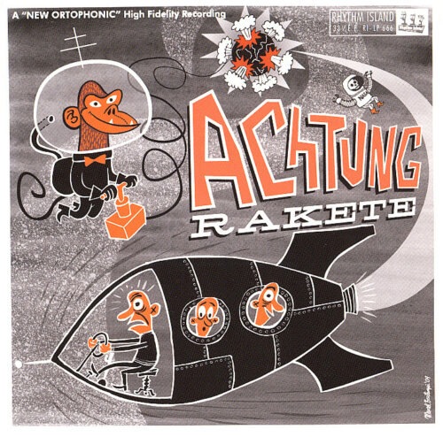 Album cover of Achtung Rakete! by Achtung Rakete