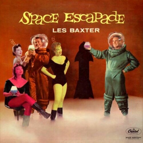 Album cover of Space Escapade by Les Baxter