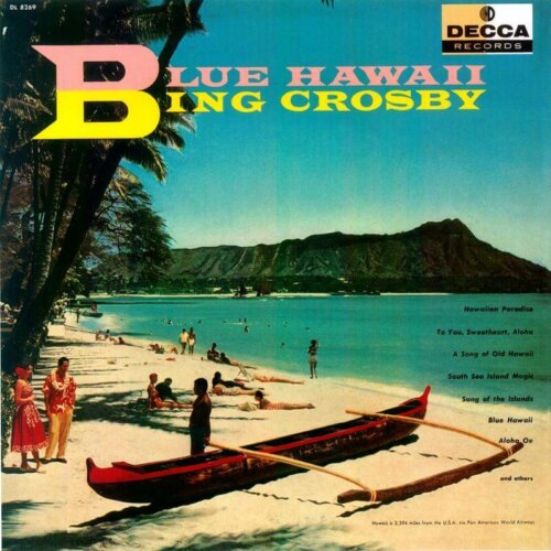 Album cover of Blue Hawaii by Bing Crosby