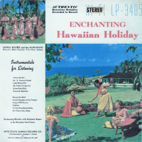 Album cover of Enchanting Hawaiian Holiday by Benjamin Rogers