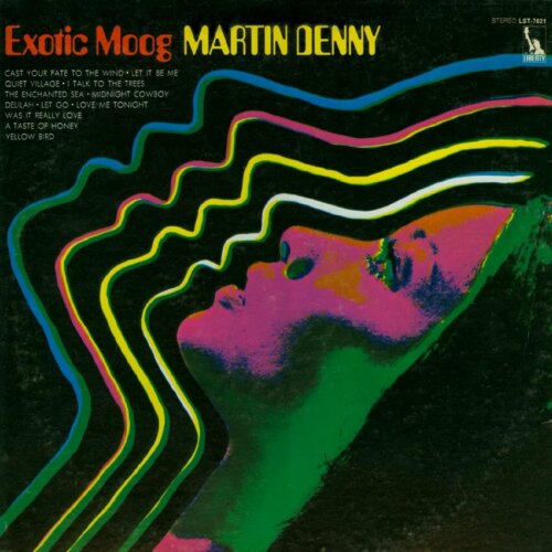 Album cover of Exotic Moog by Martin Denny
