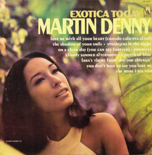 Album cover of Exotica Today by Martin Denny