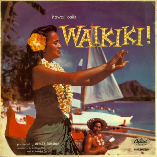 Album cover of Hawaii Calls Waikiki! by Webley Edwards