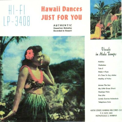 Album cover of Hawaii Dances Just For You by John K Almeida