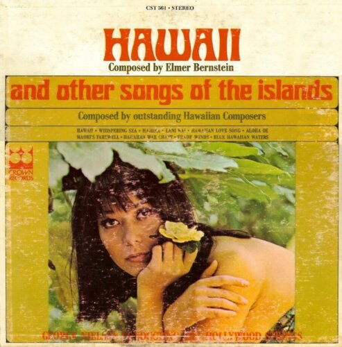 Album cover of Hawaii by Elmer Bernstein