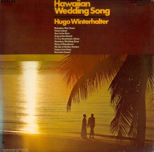 Album cover of Hawaiian Wedding Song by Hugo Winterhalter