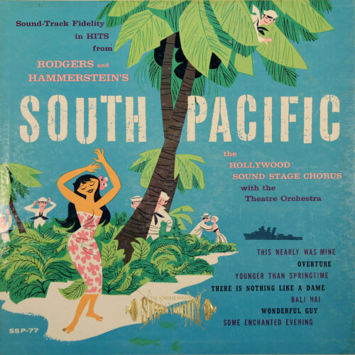 Album cover of South Pacific by Hollywood Sound Stage Chorus