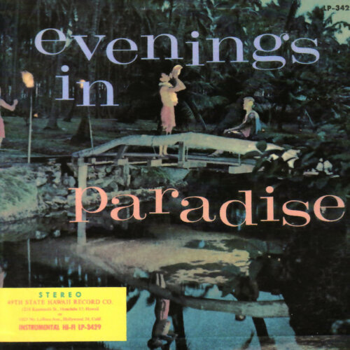 Album cover of Evenings in Paradise by John K. Almeida Orchestra