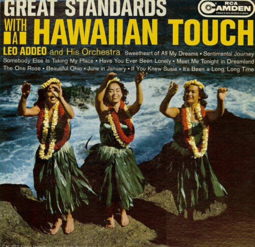 Album cover of Great Standards With A Hawaiian Touch by Leo Addeo