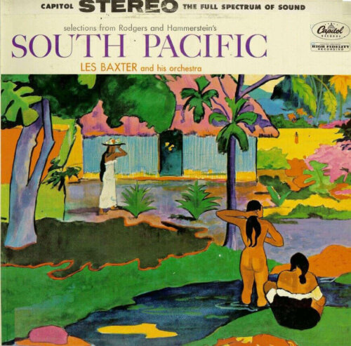 Album cover of South Pacific by Les Baxter