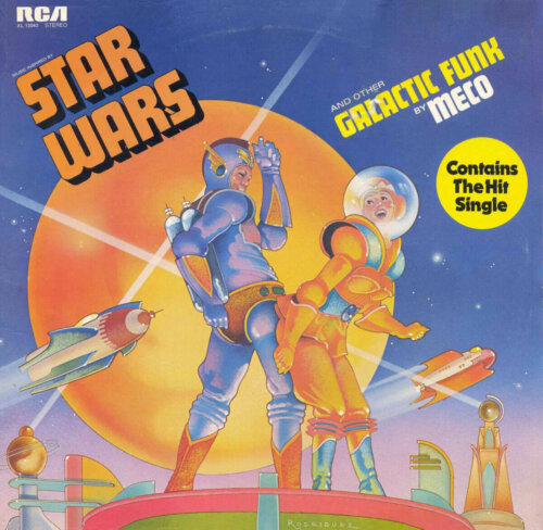 Album cover of Star Wars and other Galactic Funk by Meco