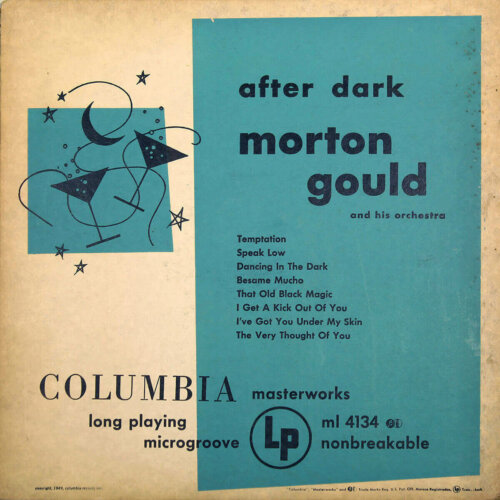 Album cover of After Dark by Morton Gould and his Orchestra
