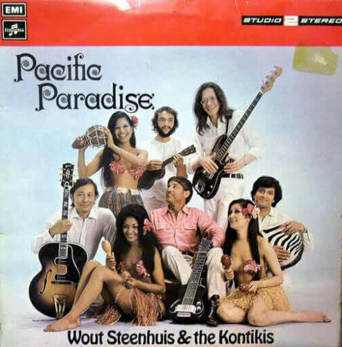 Album cover of Pacific Paradise by Wout Steenhuis & The Kontikis