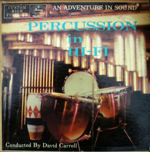 Album cover of Percussion in Hi-Fi by David Carroll