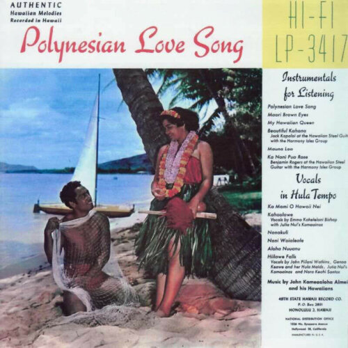 Album cover of Polynesian Love Song by John K Almeida