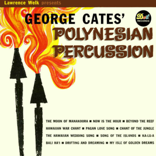 Album cover of Polynesian Percussion by George Cates