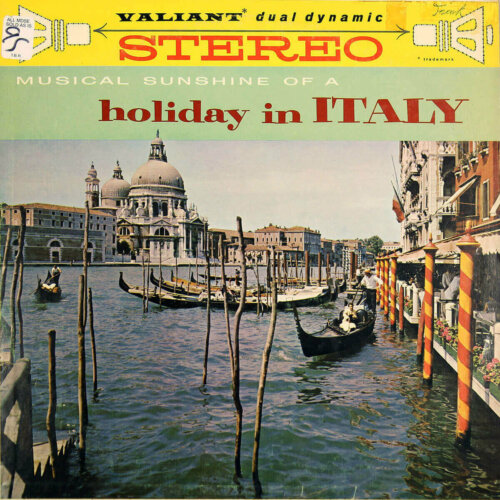 Album cover of The Musical Sunshine of Italy by Renaldo Amorata Orchestra