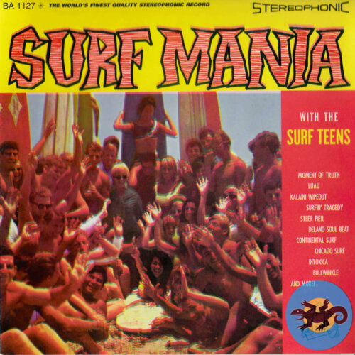 Album cover of Surf Mania by The Surf Teens