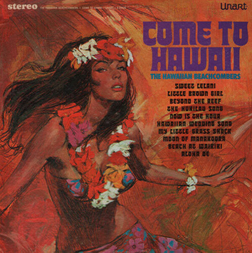 Album cover of Come to Hawaii by The Hawaiian Beachcombers