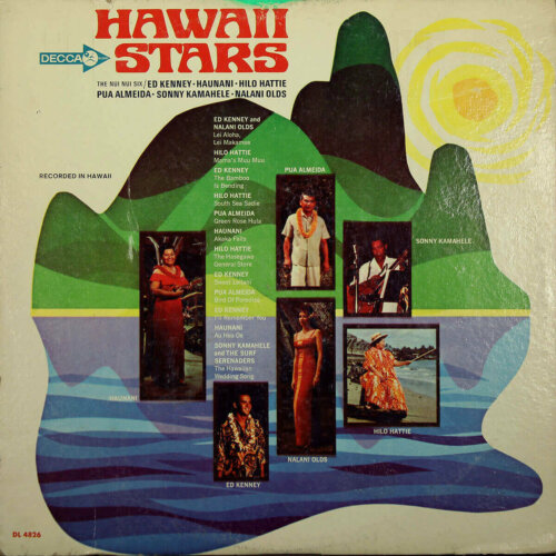 Album cover of Hawaii Stars by The Nui Nui Six