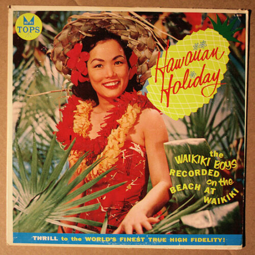 Album cover of Hawaiian Holiday by The Waikiki Boys