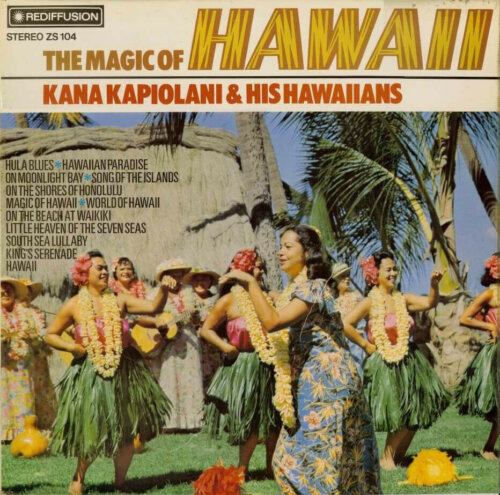 Album cover of The Magic of Hawaii by Kana Kapiolani