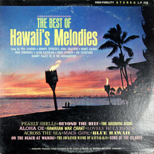 Album cover of The Best of Hawaii's Melodies by Various Artists