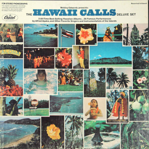 Album cover of The Hawaii Calls Deluxe Set by Webley Edwards