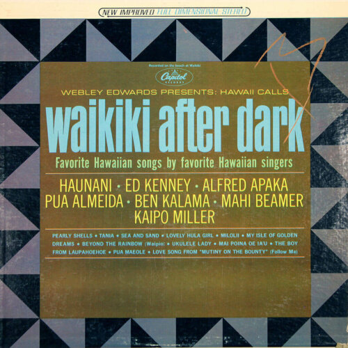 Album cover of Hawaii Calls: Waikiki After Dark by Webley Edwards