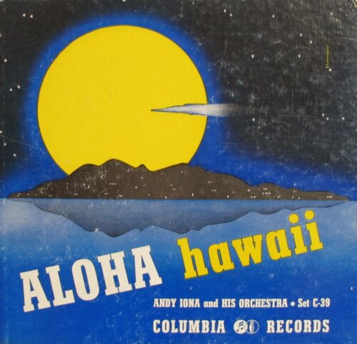 Album cover of Aloha Hawaii by Andy Iona