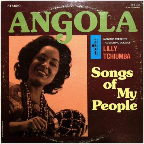 Album cover of Angola 'Songs Of My People' by Lilly Tchiumba