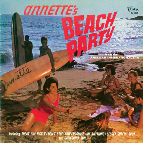 Album cover of Annette's Beach Party by Annette Funicello