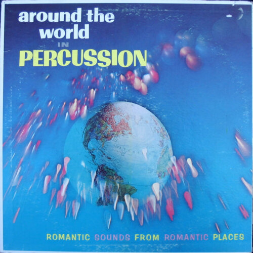 Album cover of Around the World in Percussion by Irv Cottler