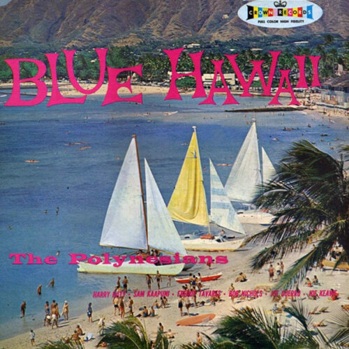 Album cover of Blue Hawaii by The Polynesians