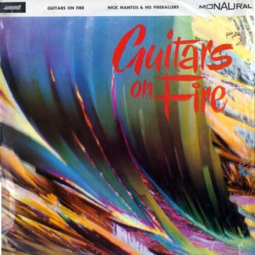 Album cover of Guitars on Fire by Nick Nantos