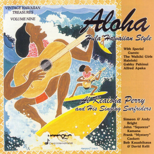 Album cover of Vintage Hawaiian Treasures Vol. 9 - Aloha Hula Hawaiian Style by Various Artists