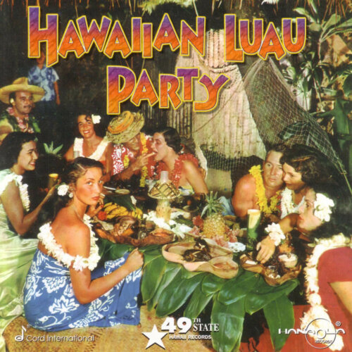 Album cover of Hawaiian Luau Party by Various Artists