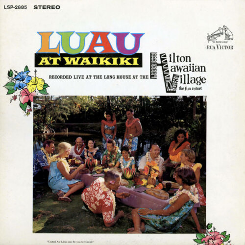 Album cover of Luau at Waikiki by Ray Kinney