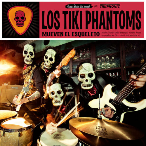 Album cover of Mueven el Esqueleto by Los Tiki Phantoms