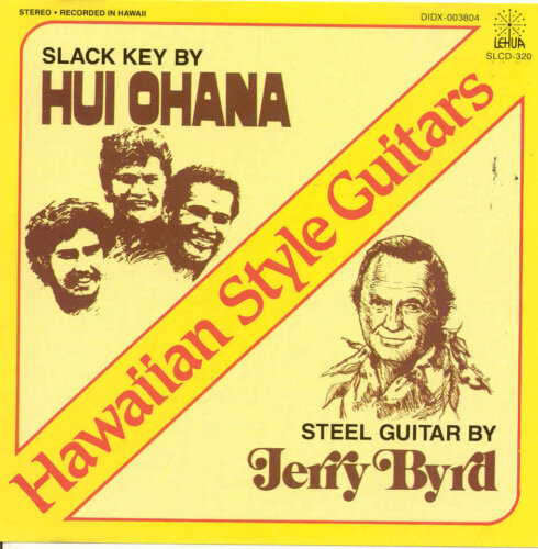 Album cover of Hawaiian Style Guitars by Hui Ohana & Jerry Byrd
