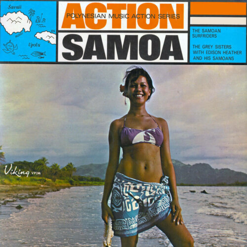 Album cover of Action Samoa by The Samoan Surfriders