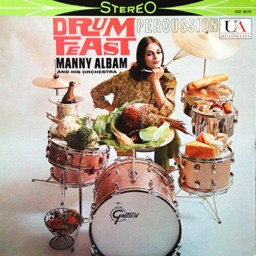 Album cover of Drum Feast by Manny Albam and His Orchestra