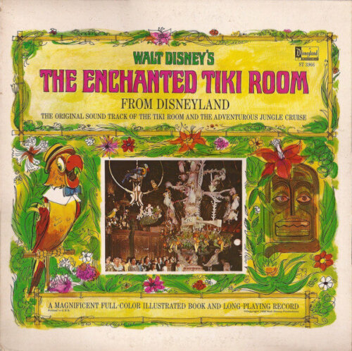 Album cover of Walt Disney's The Enchanted Tiki Room by Unknown Artists