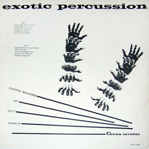 Album cover of Exotic Percussion by The Milt Raskin Group
