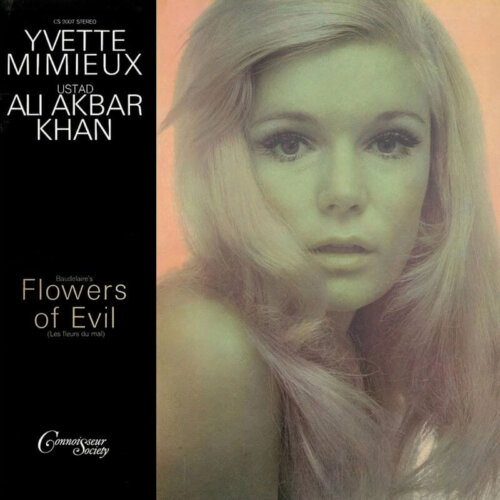 Album cover of Flowers Of Evil by Yvette Mimieux & Ustad Ali Akbar Khan