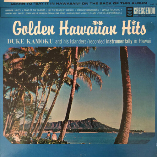 Album cover of Golden Hawaiian Hits by Duke Kamoku and his Islanders