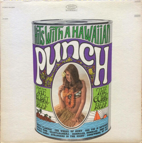 Album cover of Hits With a Hawaiian Punch by The Coral Reef