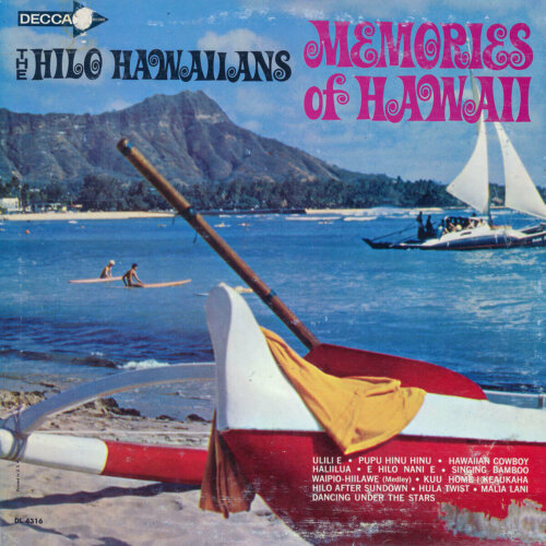 Album cover of Memories Of Hawaii by The Hilo Hawaiians