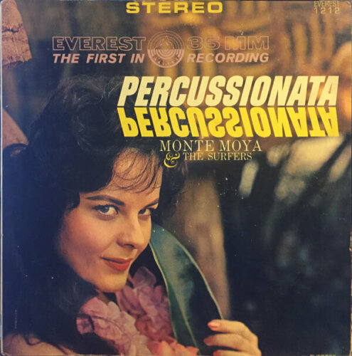 Album cover of Percussionata by Monte Moya & The Surfers