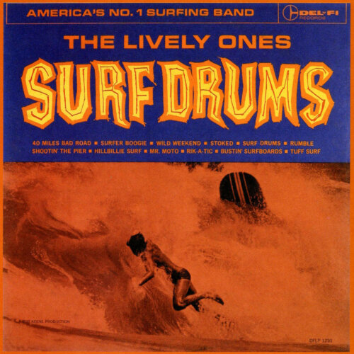 Album cover of Surf Drums by The Lively Ones